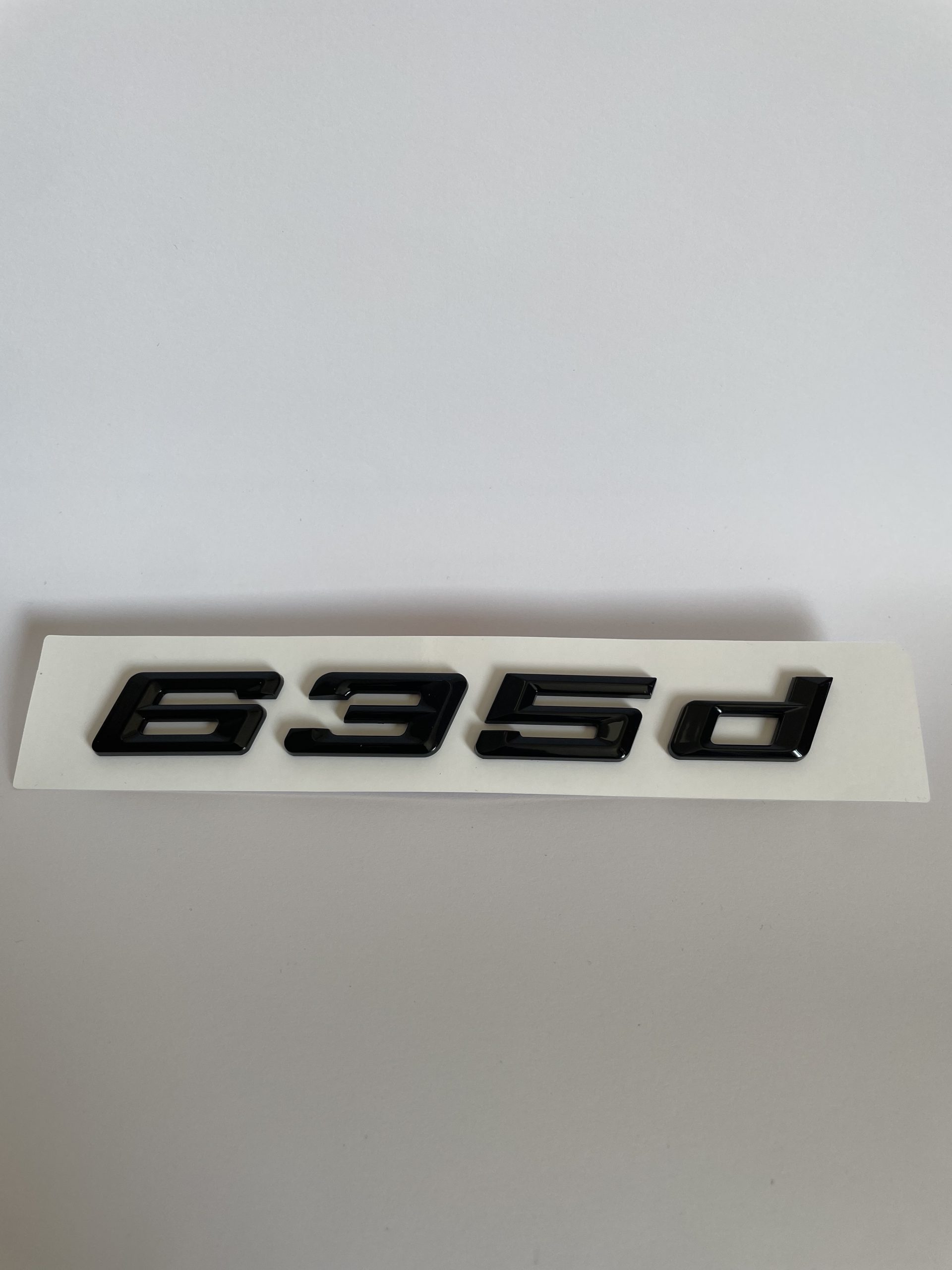 BMW emblem (100+modeller) - Blank svart
