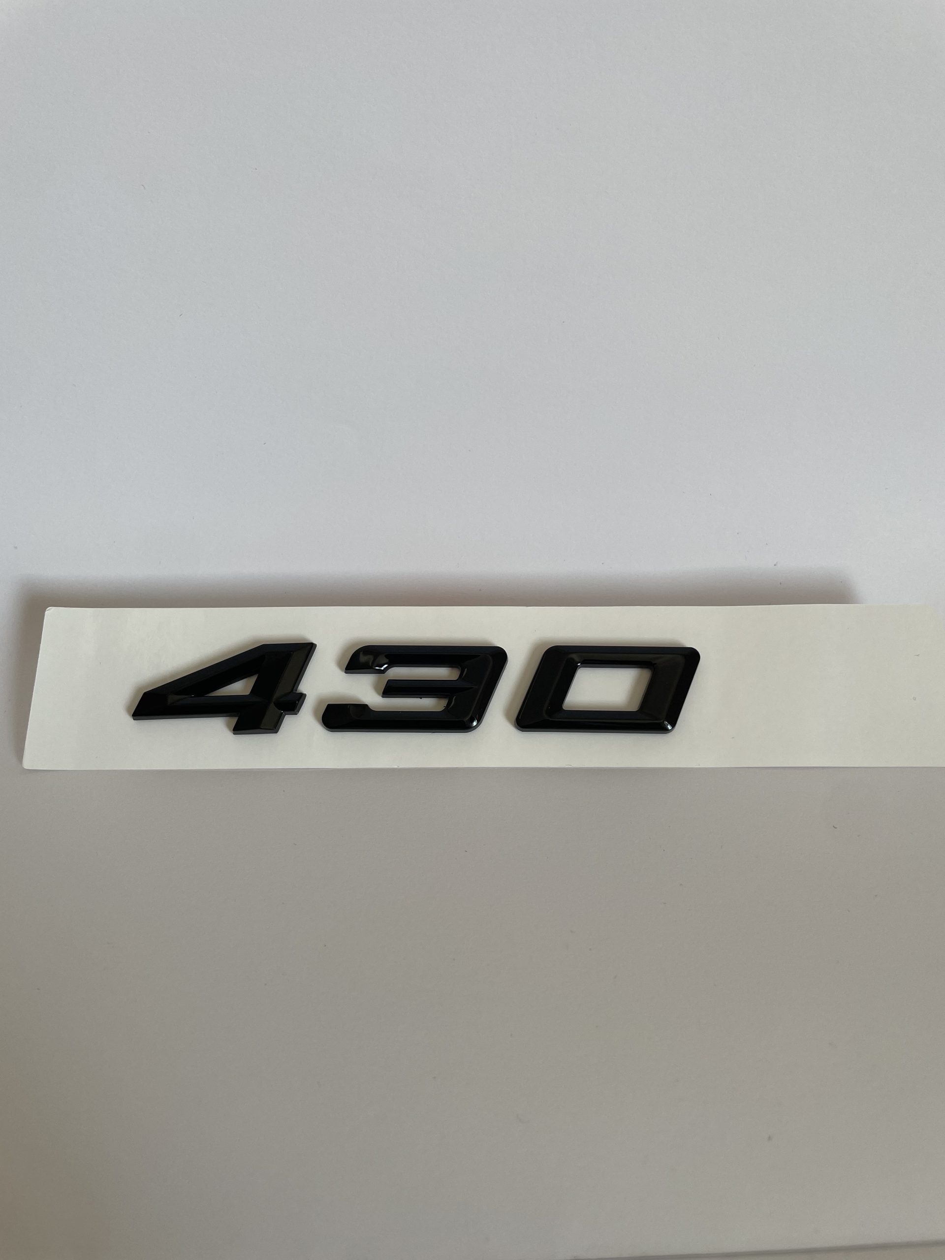 BMW emblem (100+modeller) - Blank svart