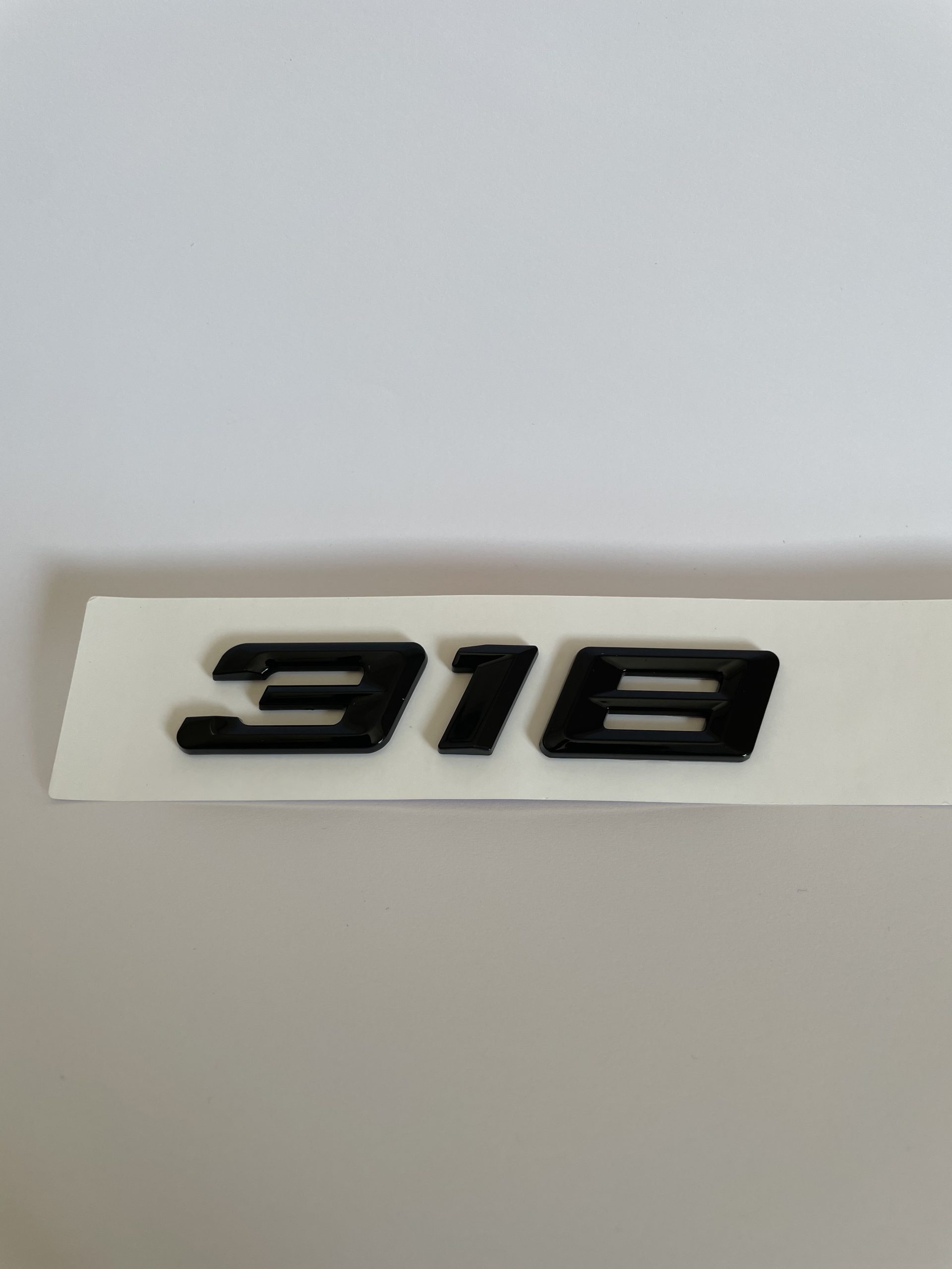 BMW emblem (100+modeller) - Blank svart
