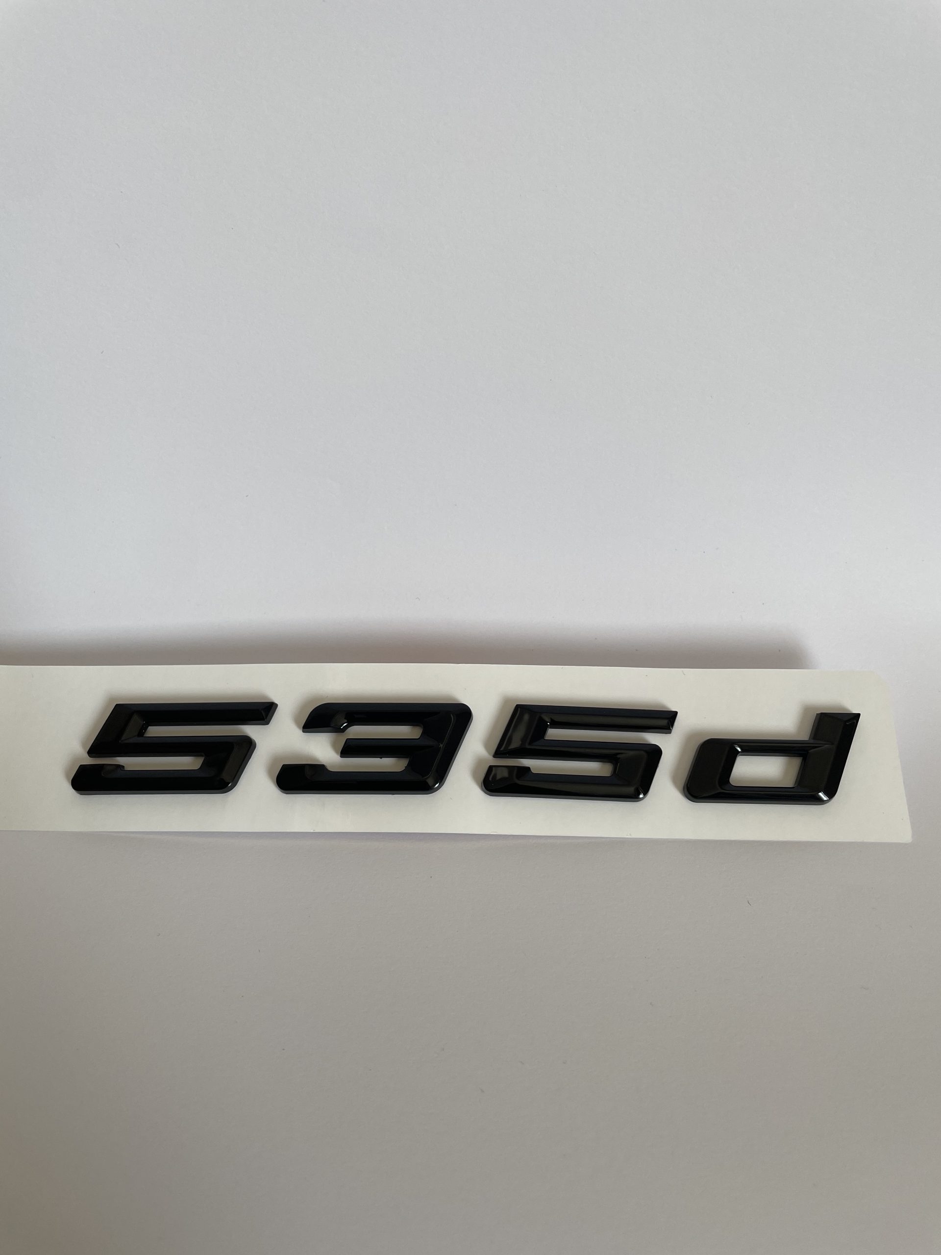 BMW emblem (100+modeller) - Blank svart