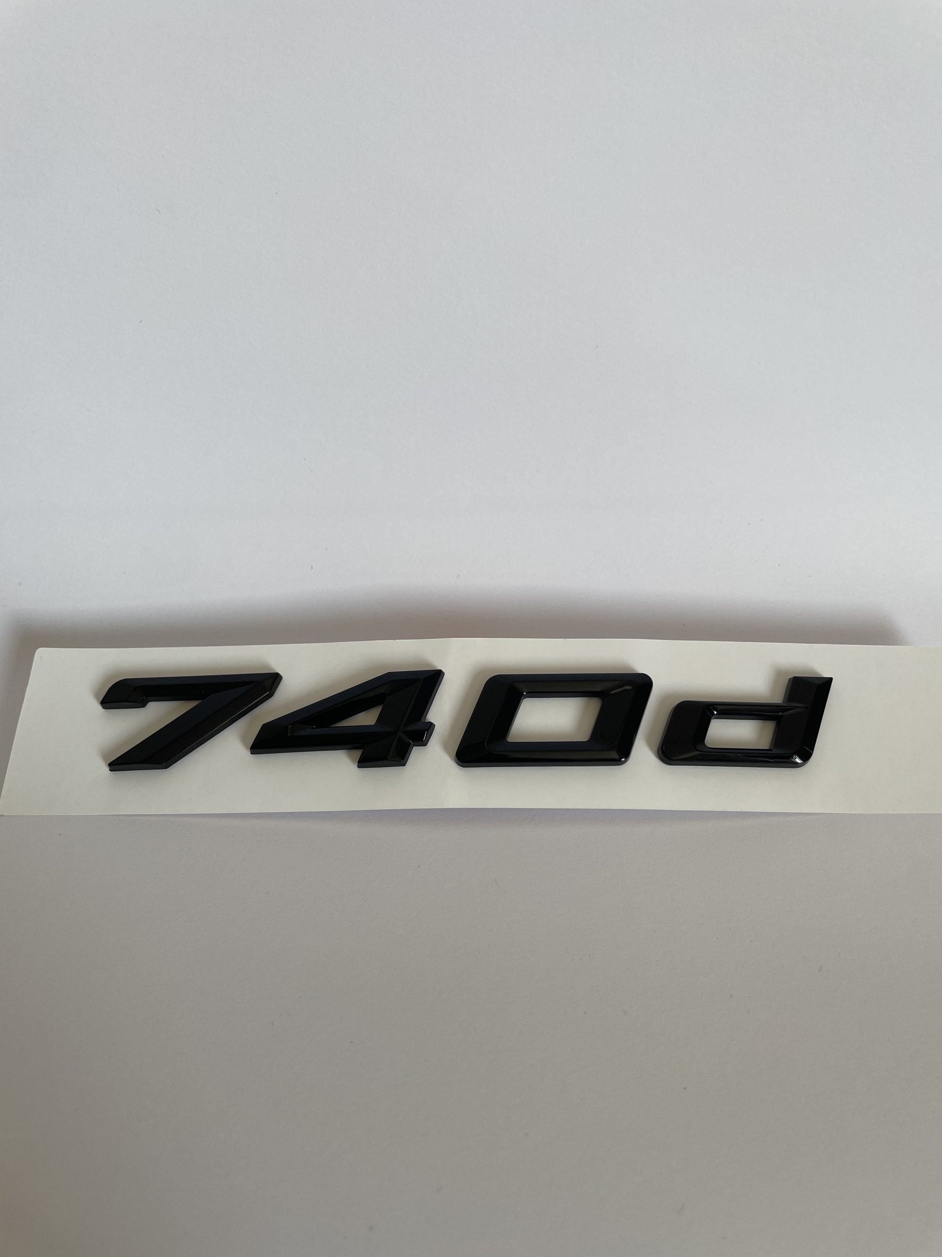 BMW emblem (100+modeller) - Blank svart