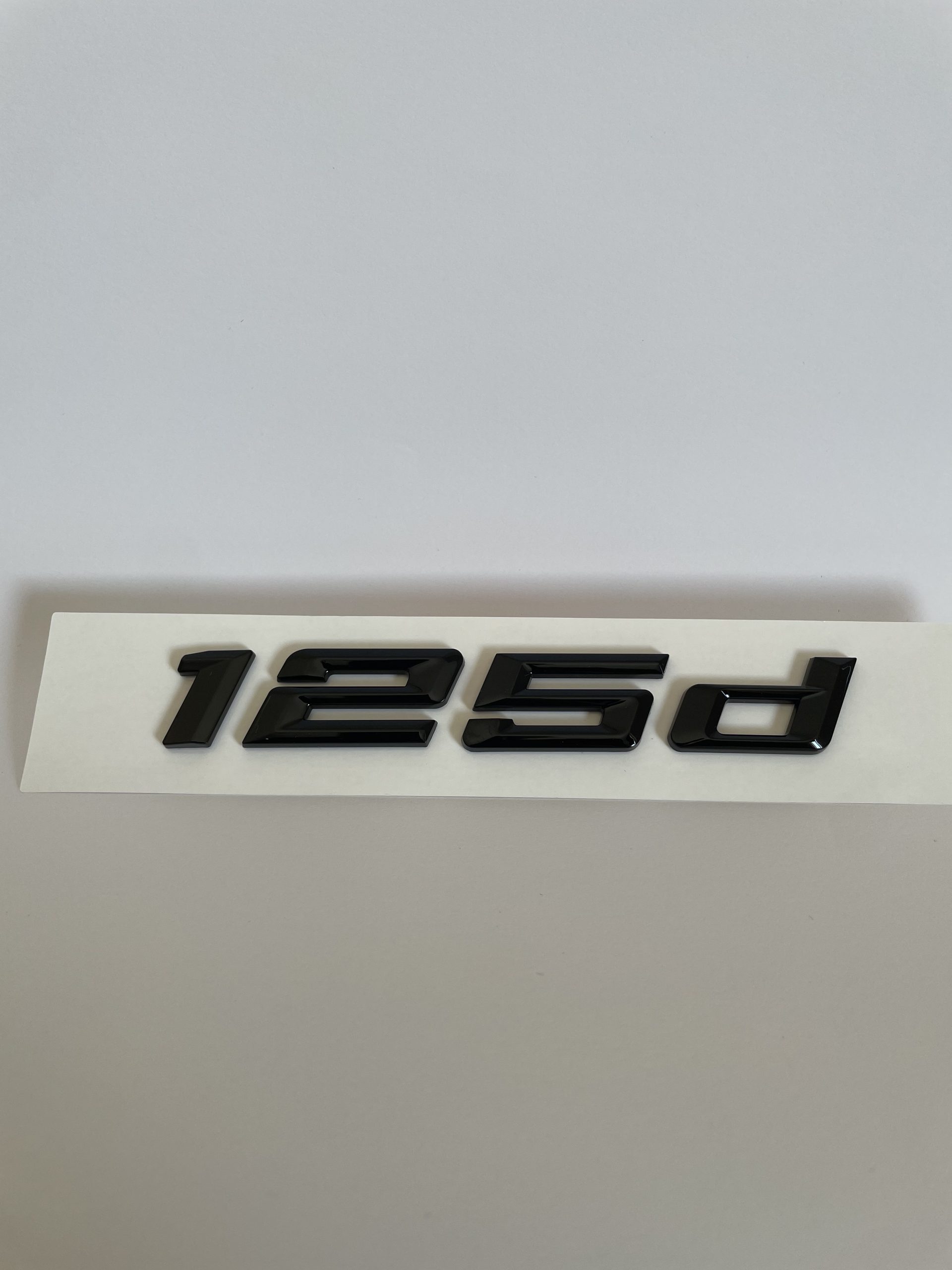 BMW emblem (100+modeller) - Blank svart