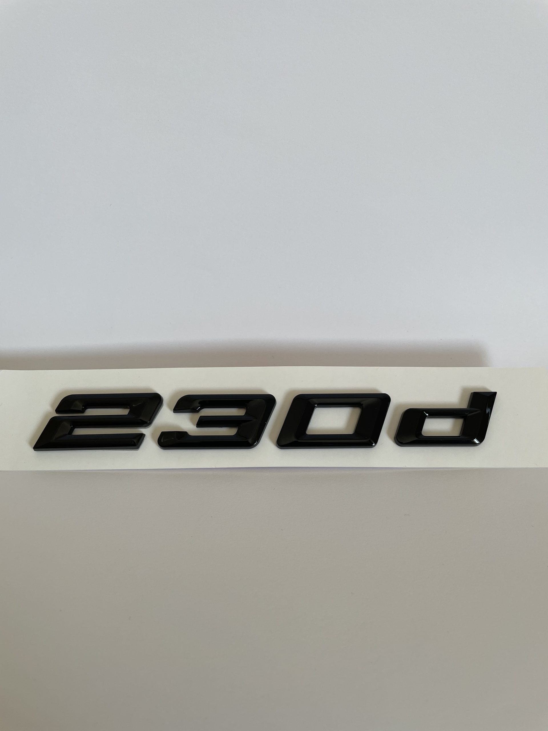 BMW emblem (100+modeller) - Blank svart