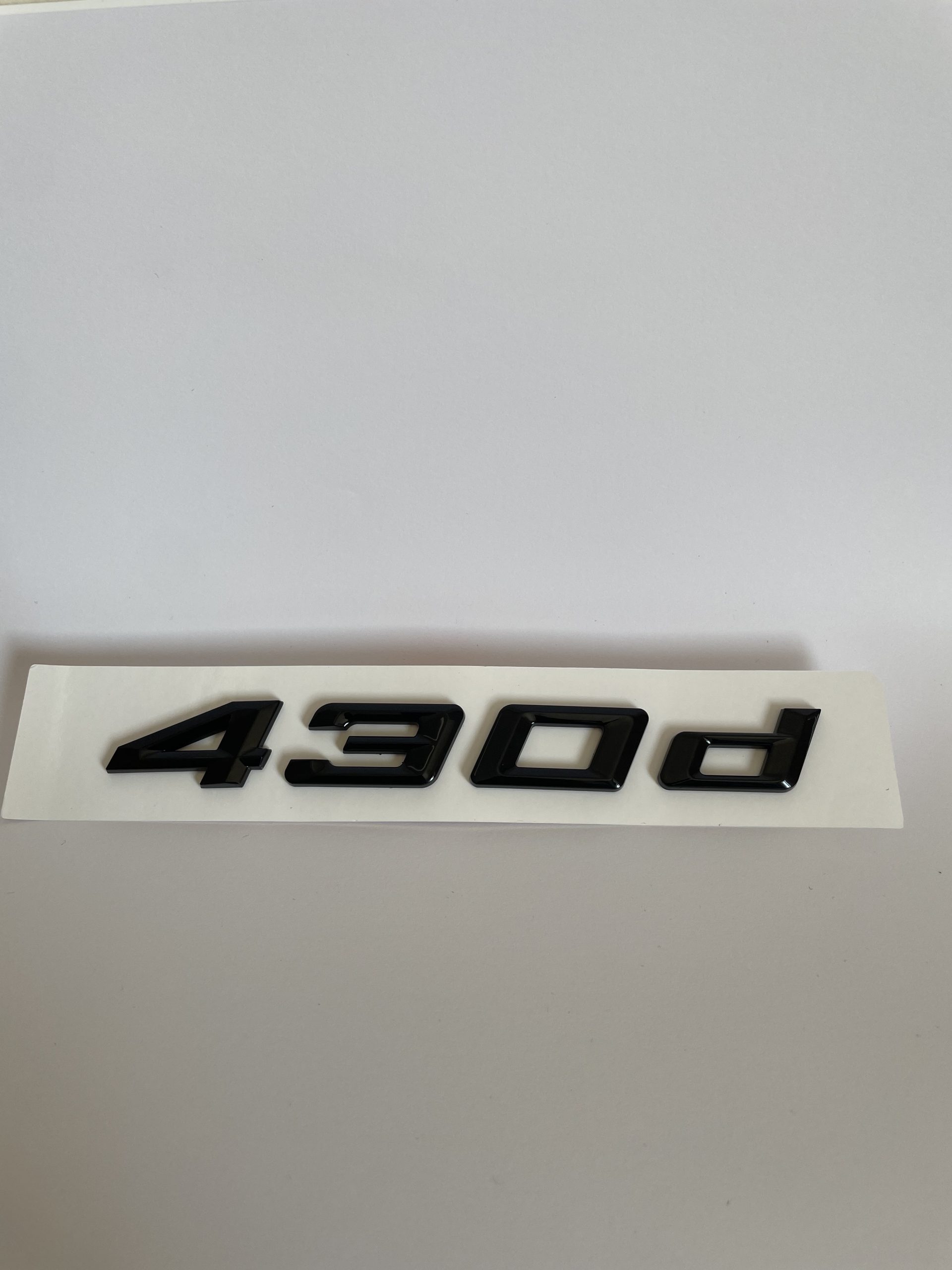 BMW emblem (100+modeller) - Blank svart