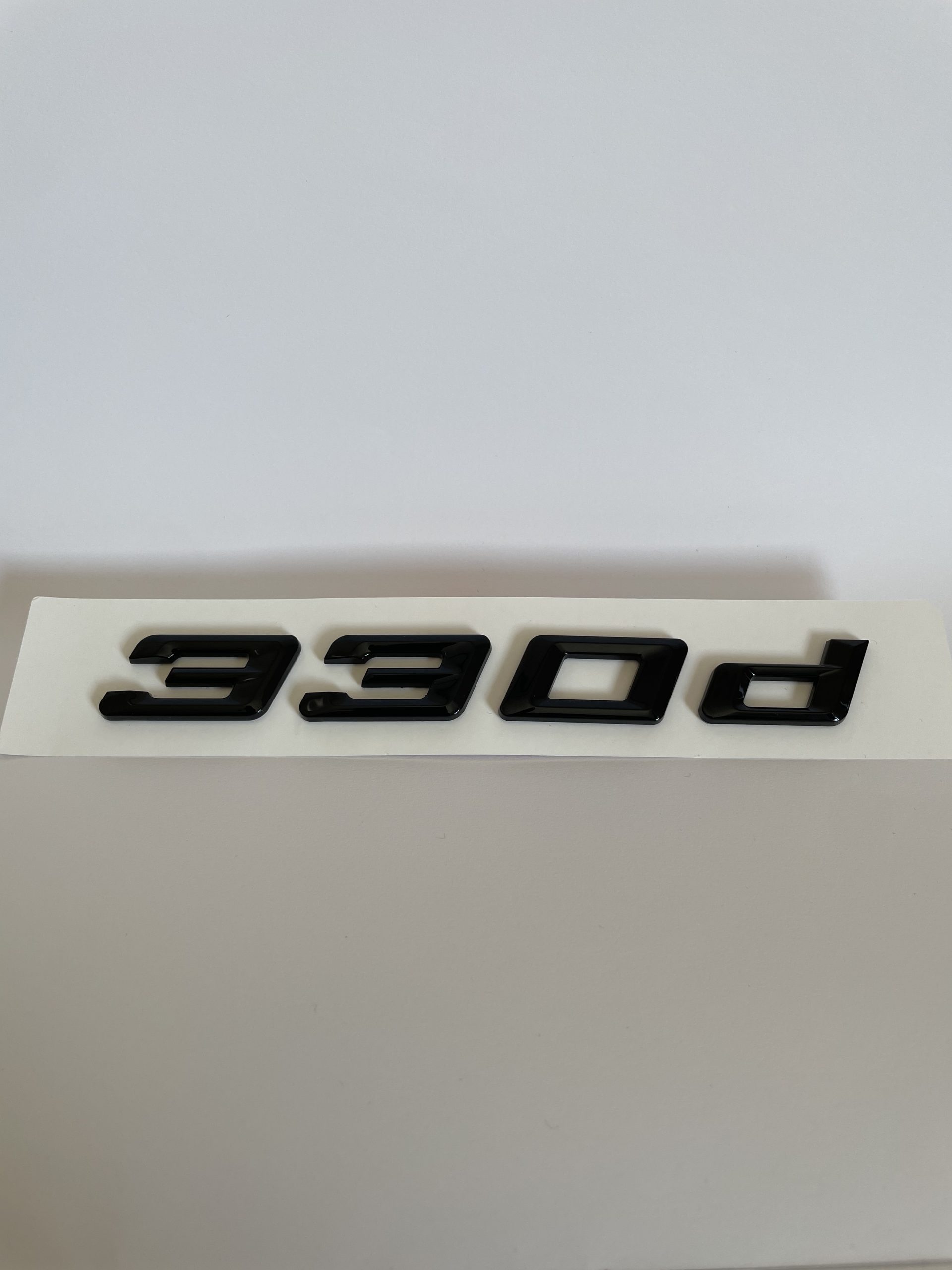 BMW emblem (100+modeller) - Blank svart
