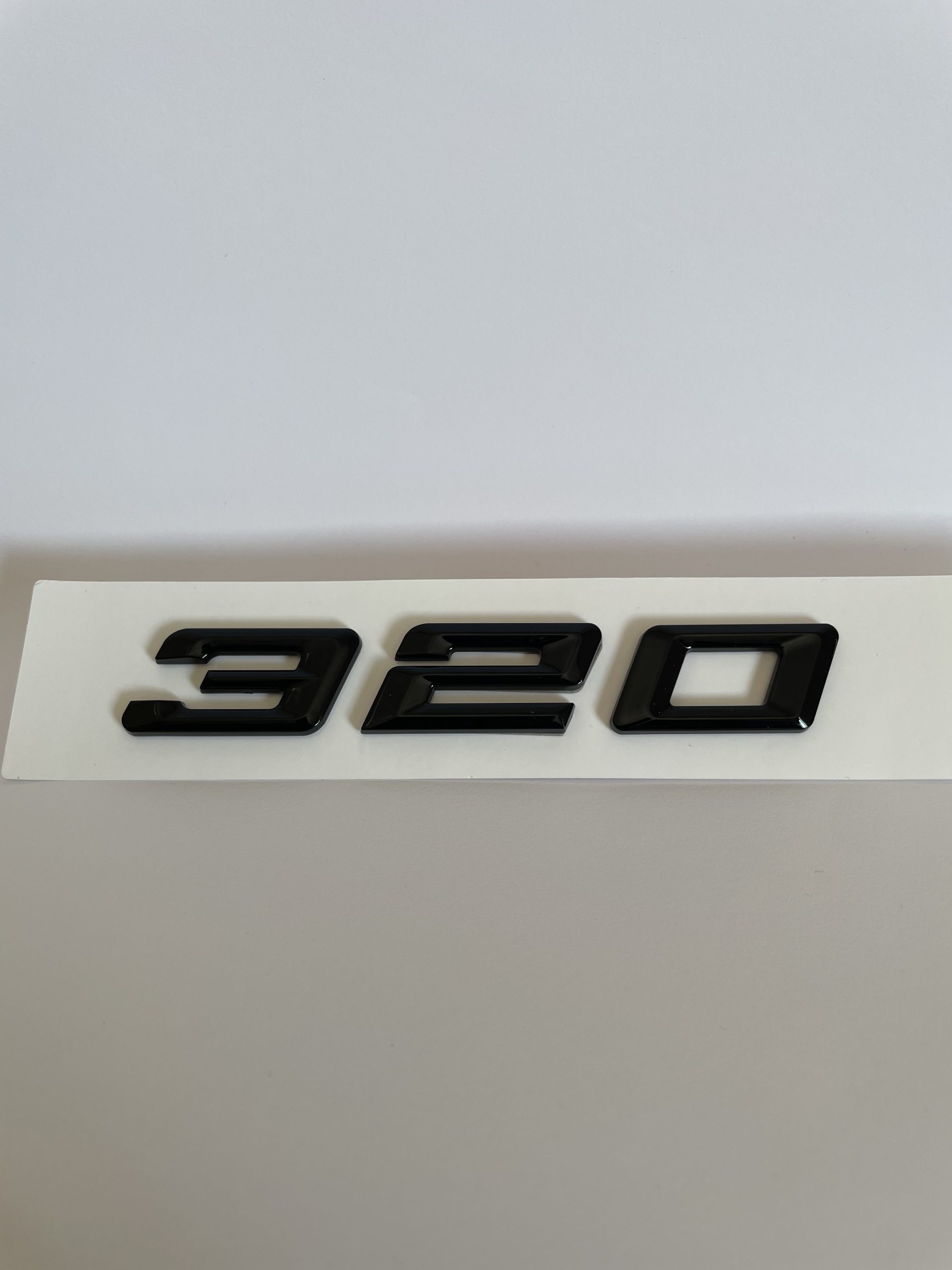 BMW emblem (100+modeller) - Blank svart