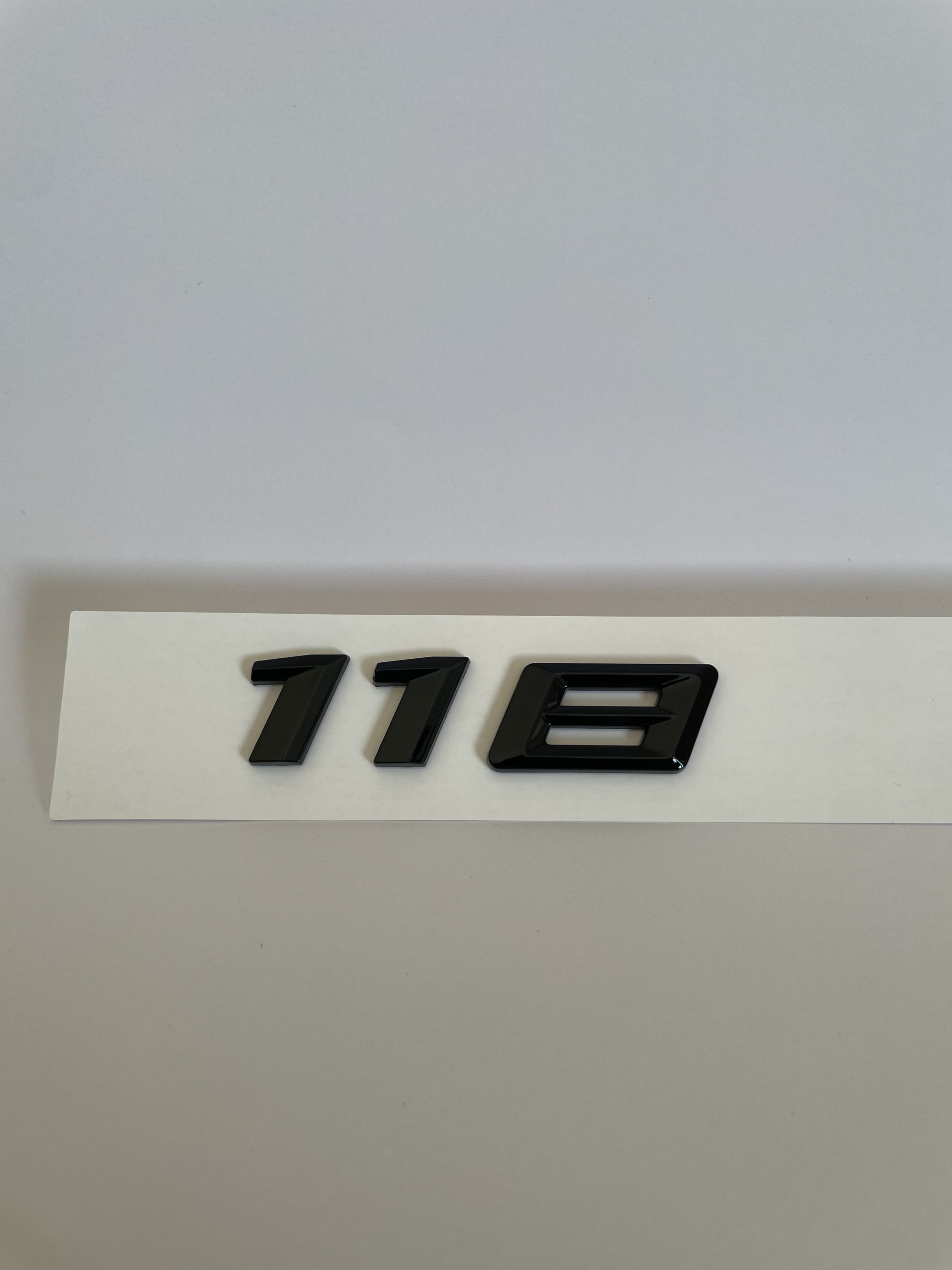 BMW emblem (100+modeller) - Blank svart