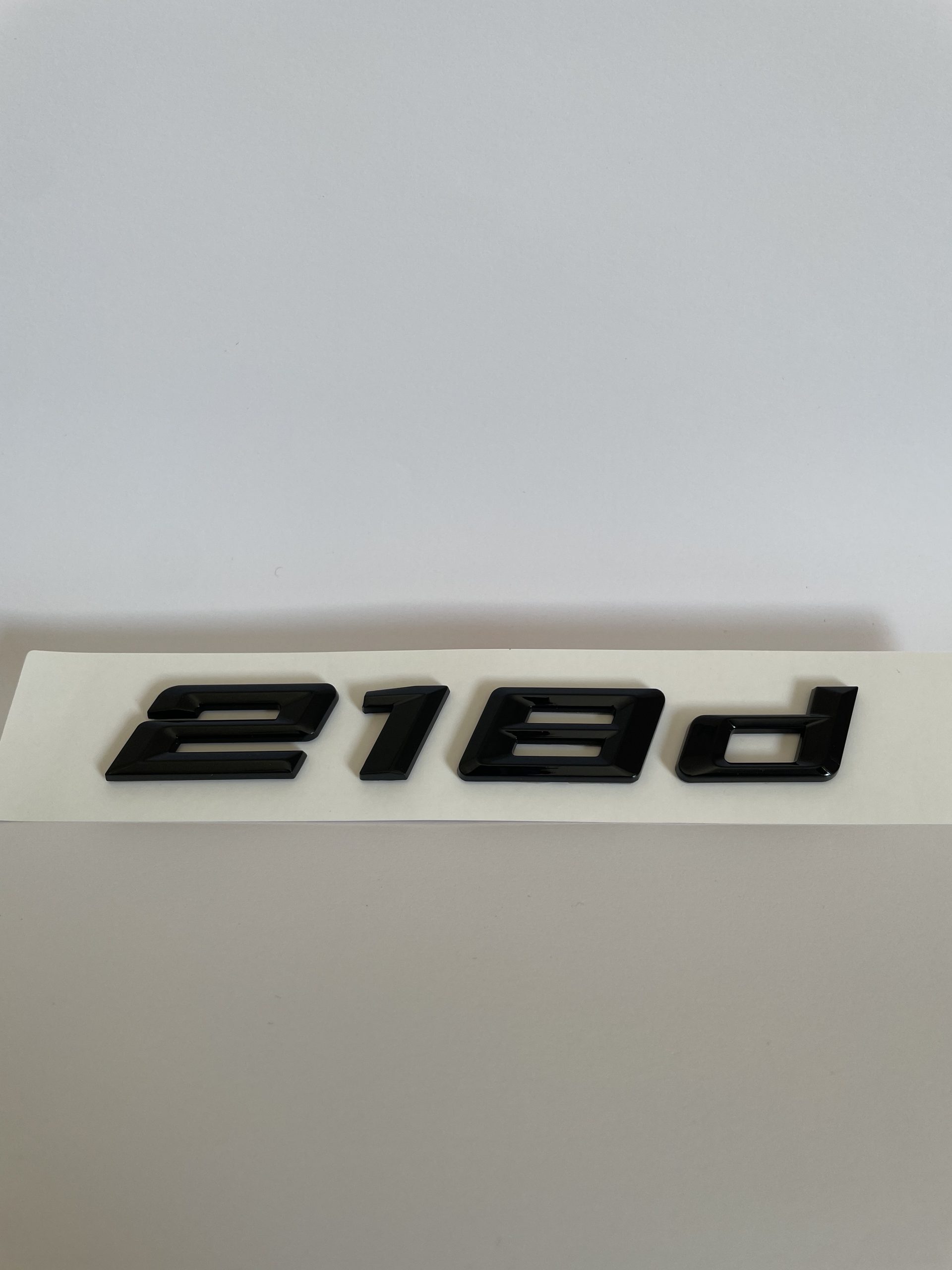 BMW emblem (100+modeller) - Blank svart