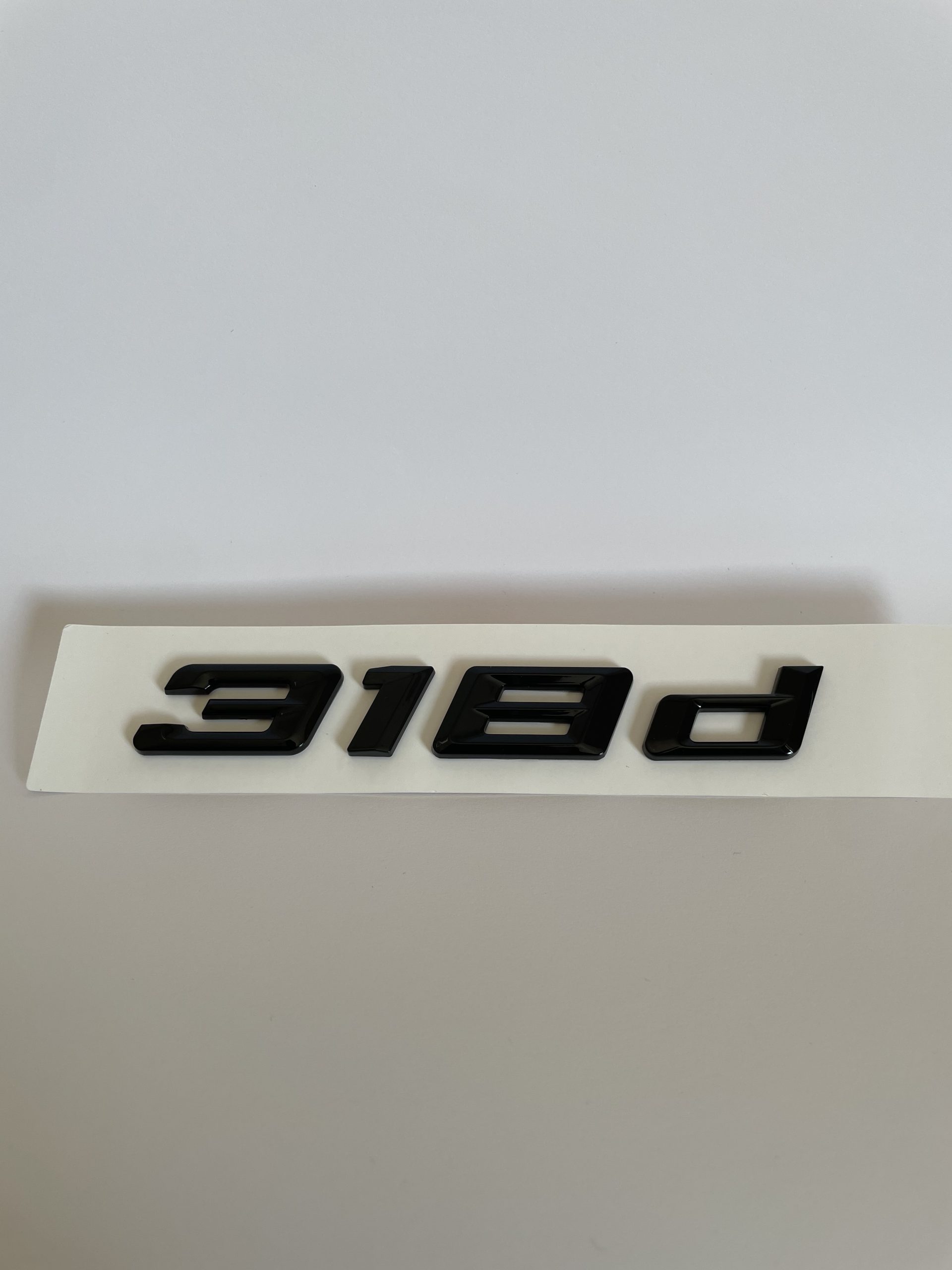 BMW emblem (100+modeller) - Blank svart