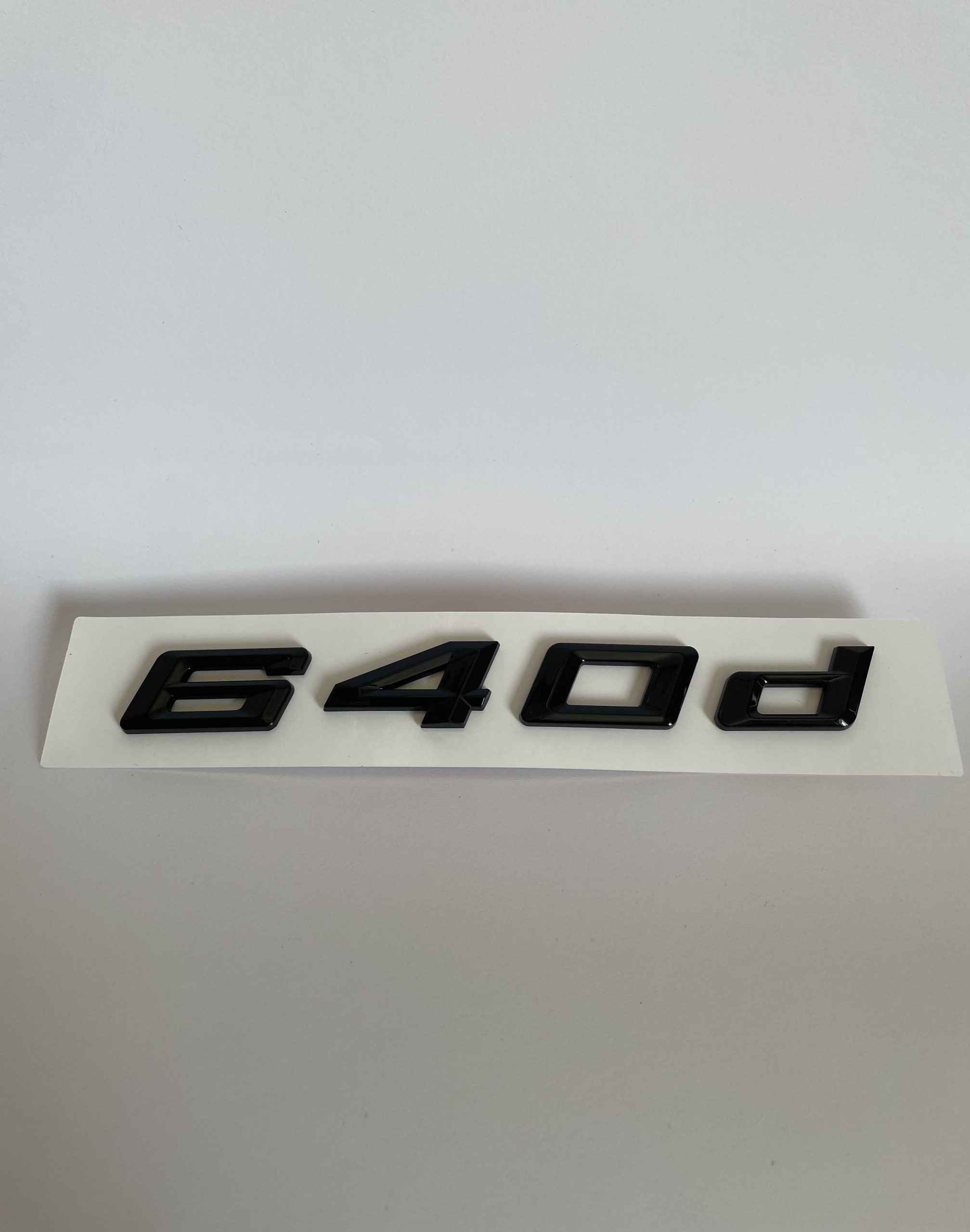 BMW emblem (100+modeller) - Blank svart
