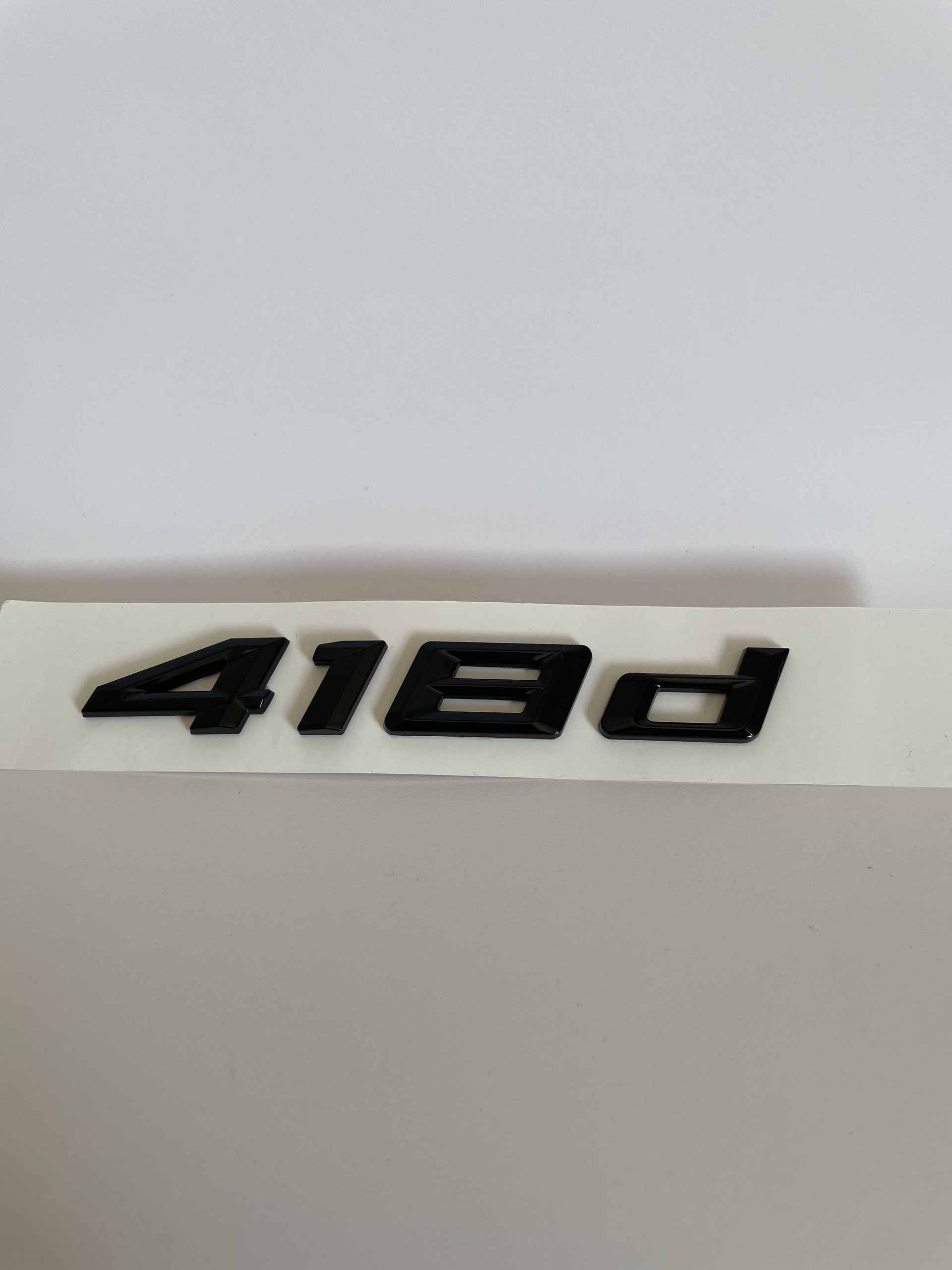 BMW emblem (100+modeller) - Blank svart