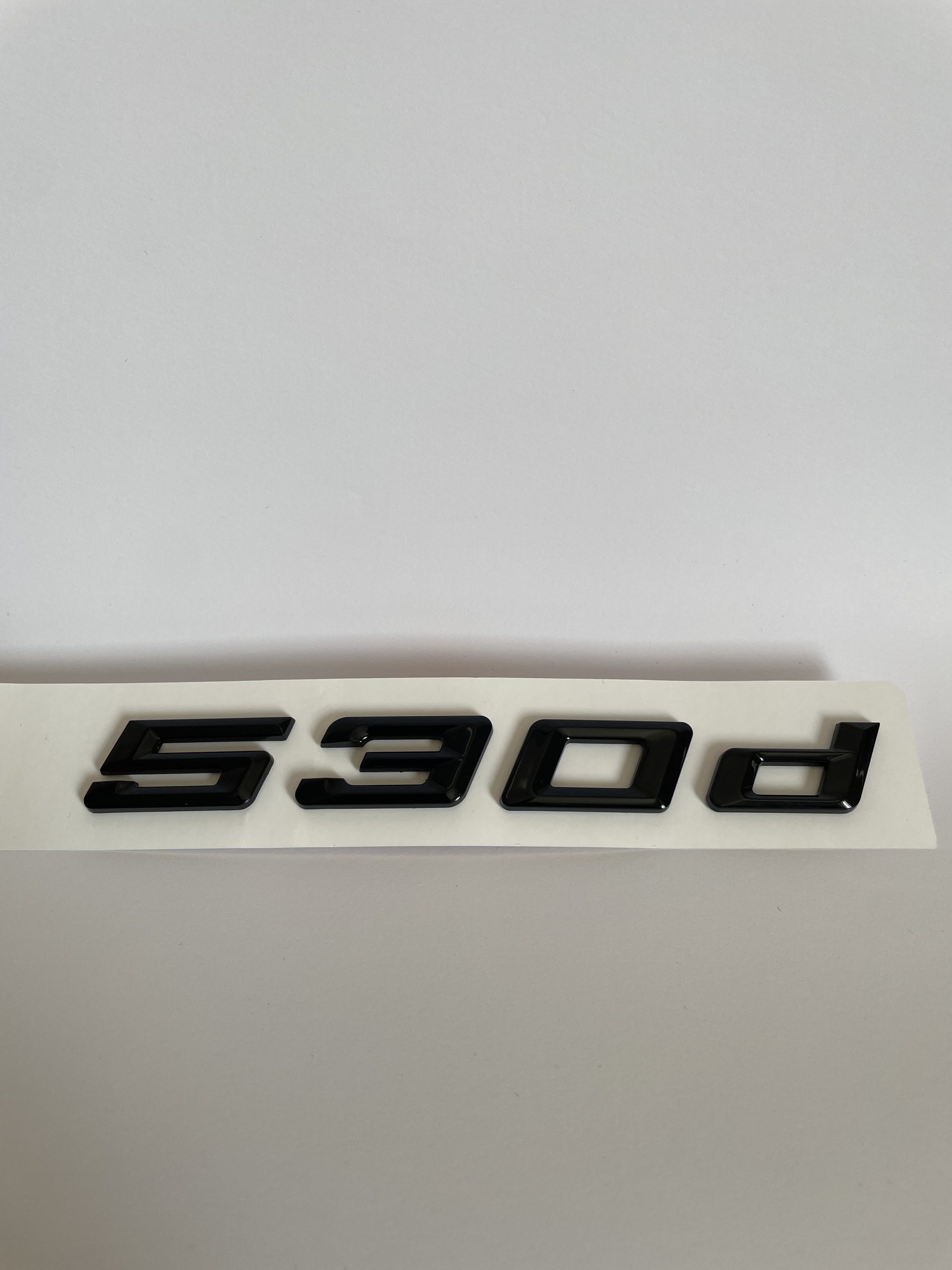 BMW emblem (100+modeller) - Blank svart