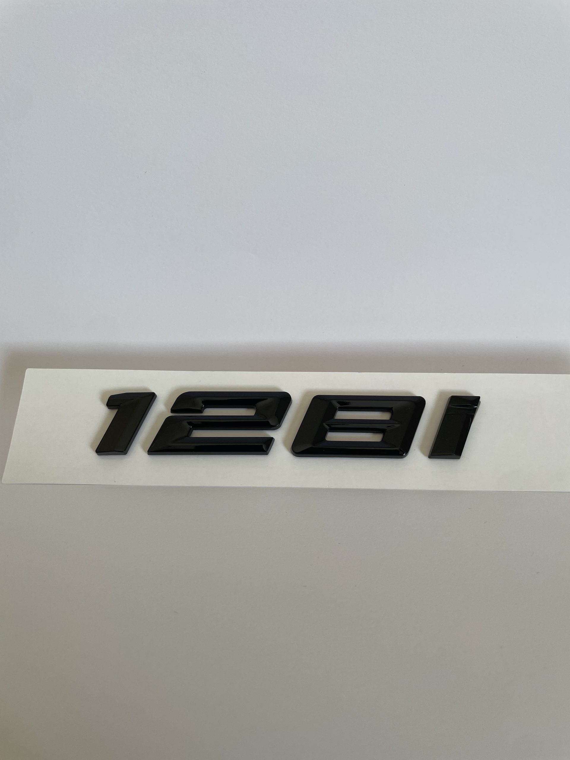 BMW emblem (100+modeller) - Blank svart