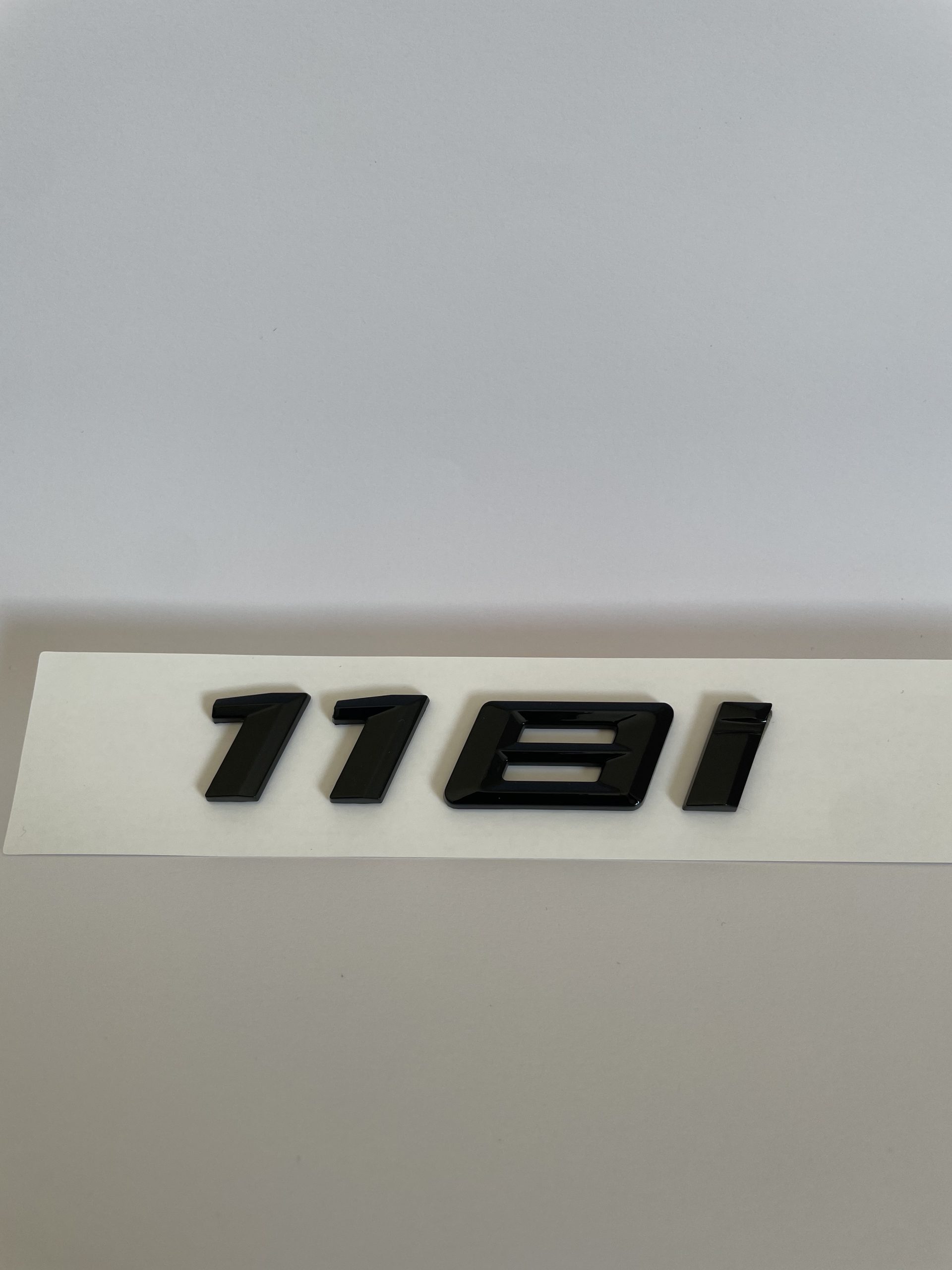 BMW emblem (100+modeller) - Blank svart