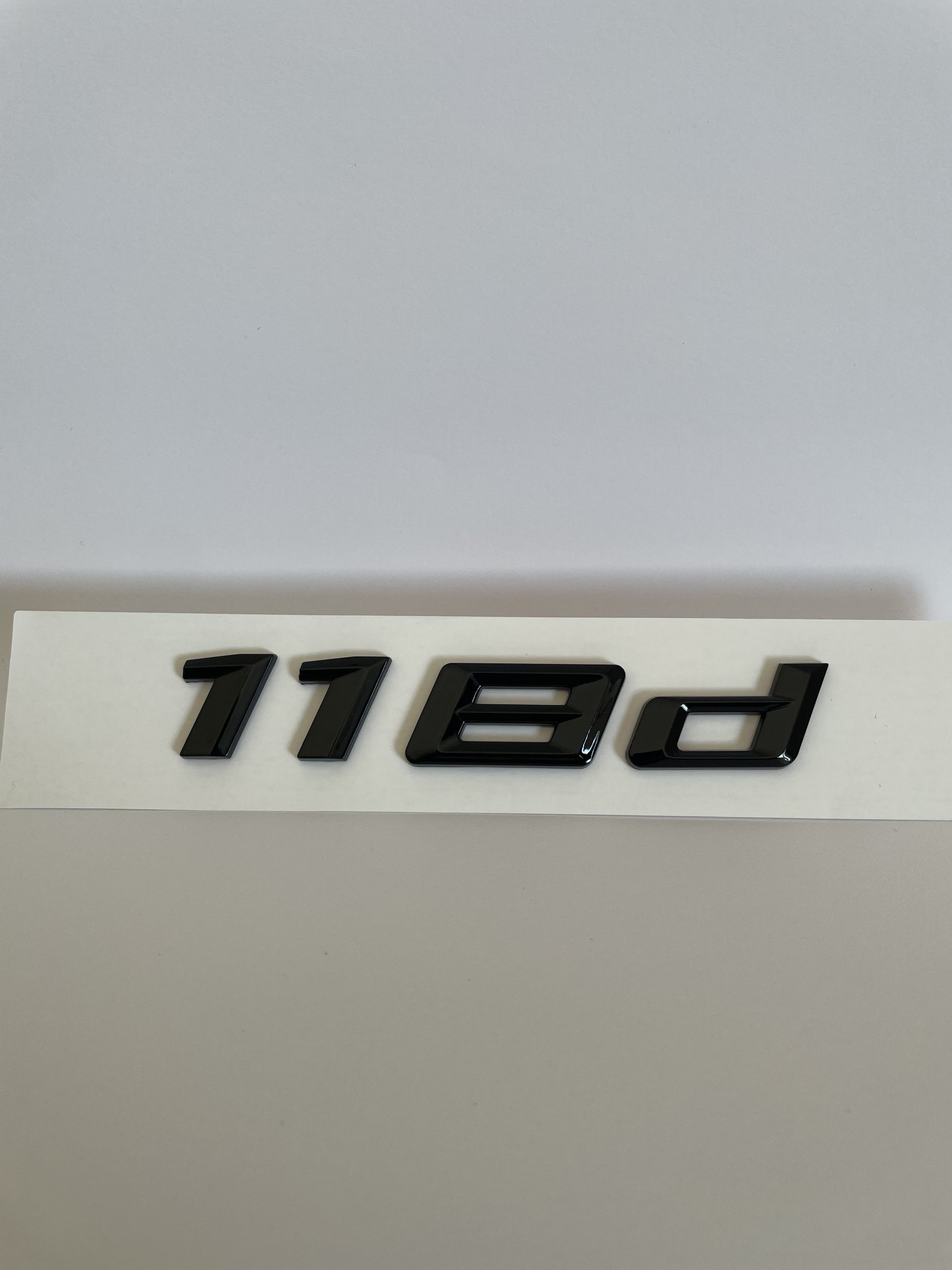 BMW emblem (100+modeller) - Blank svart