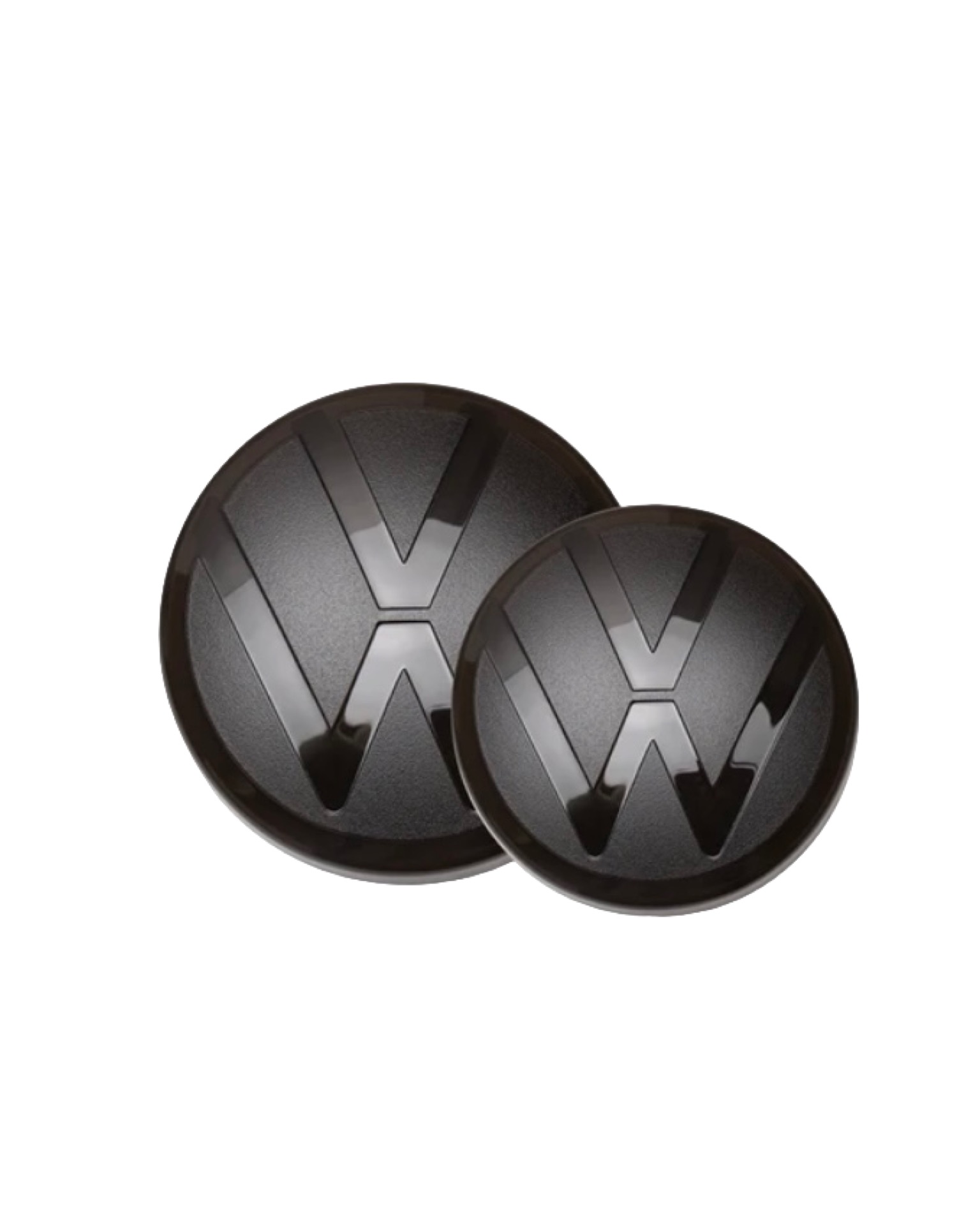 VW emblem (Vit/Svart)