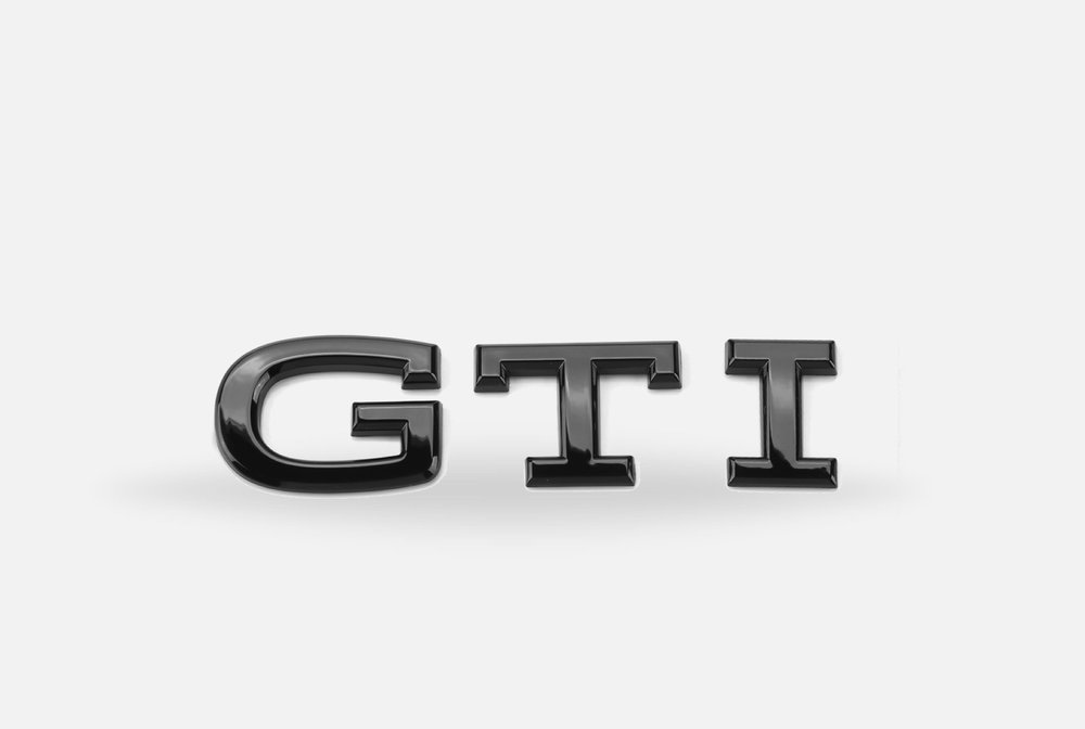 GTI emblem (nya modellen)