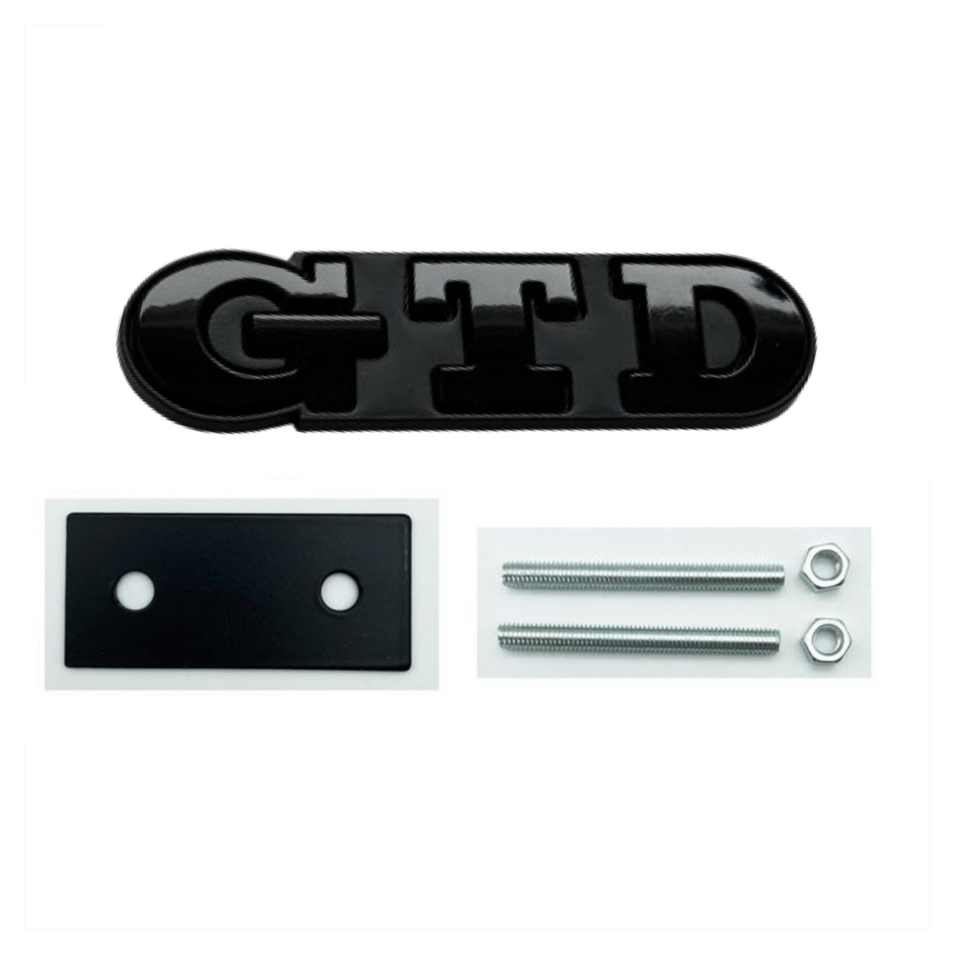 GTD emblem (grill/baklucka)