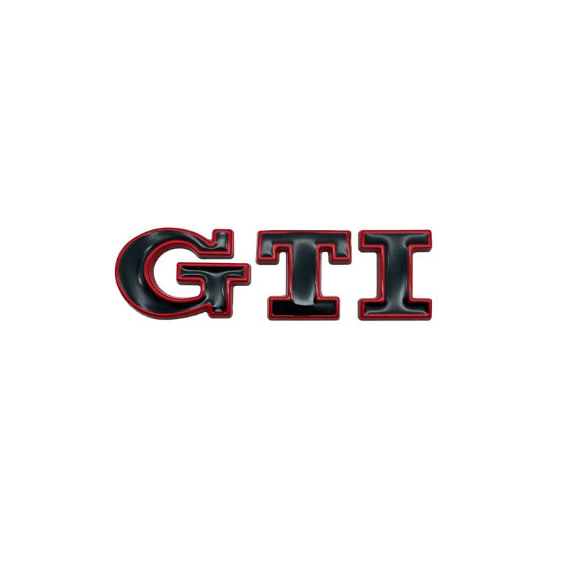 GTI emblem svart/röd - (grill/baklucka)