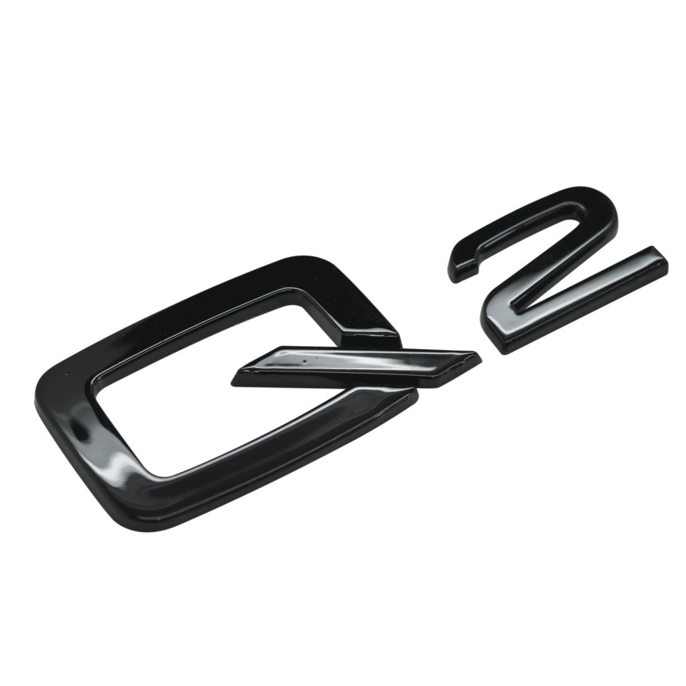 Audi modellemblem - svart