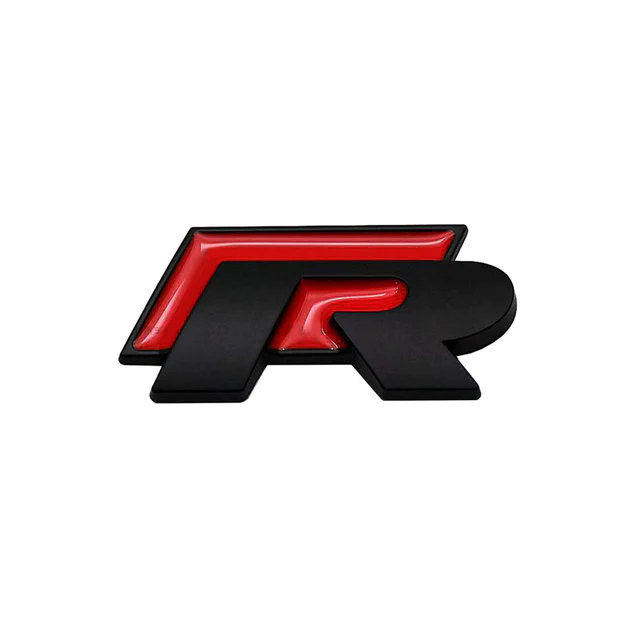 R line emblem grill/skärm/baklucka  - Olika färger