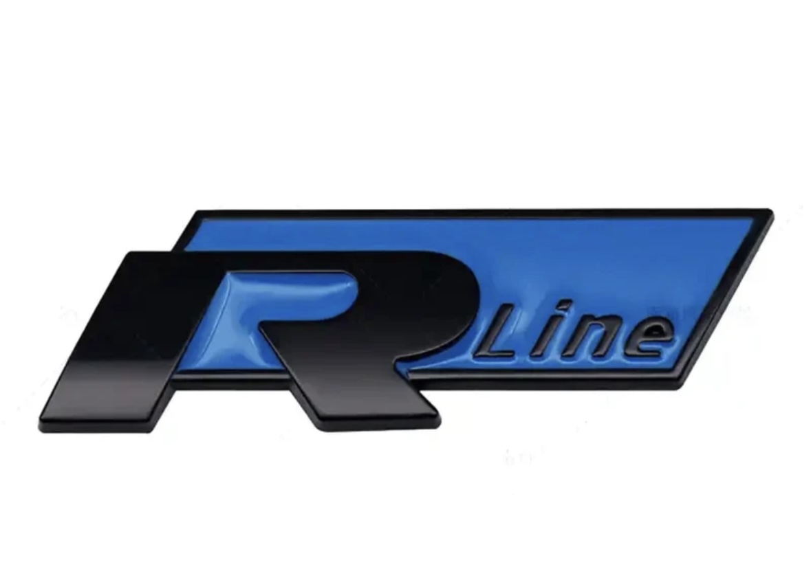 R line emblem grill/skärm/baklucka  - Olika färger