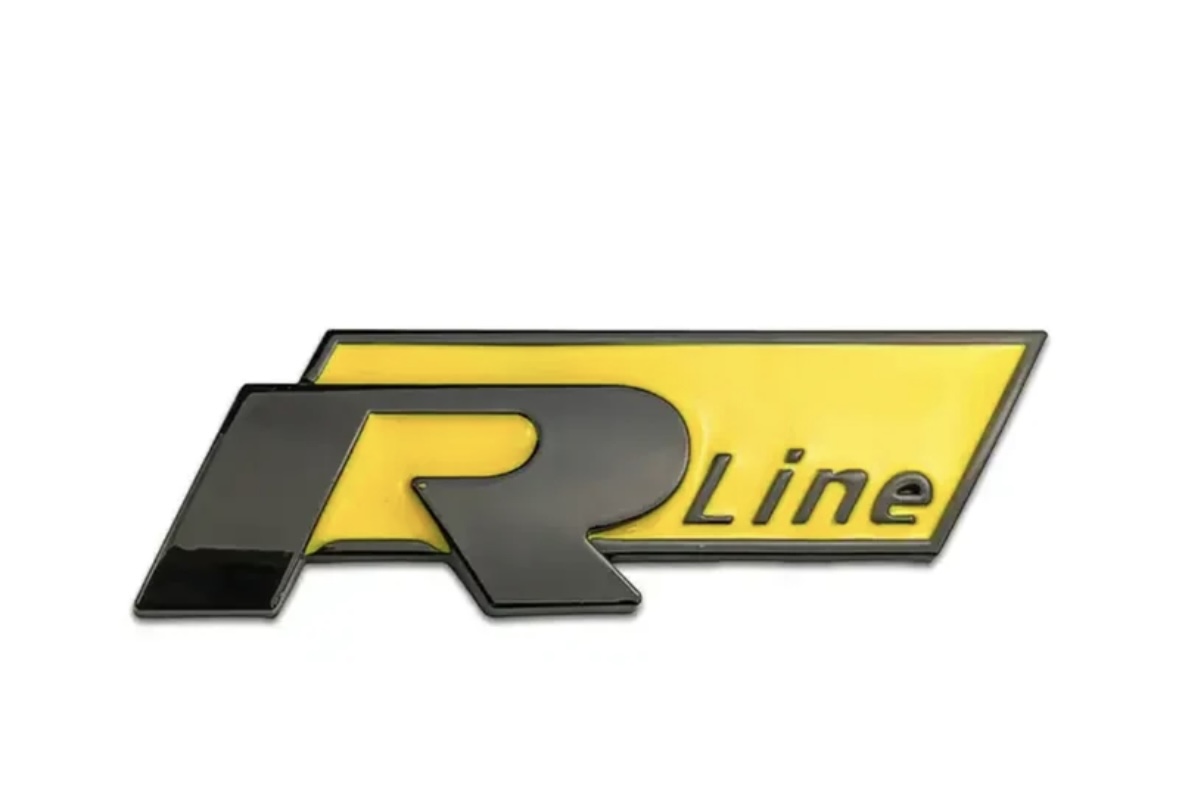 R line emblem grill/skärm/baklucka  - Olika färger