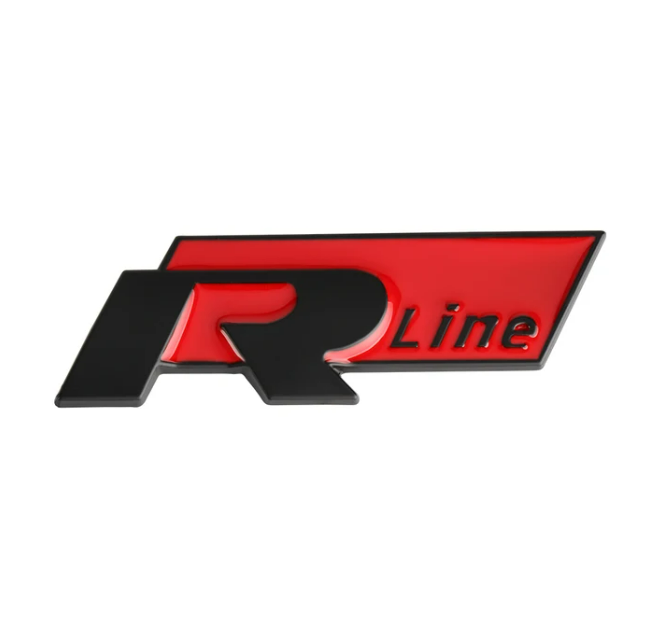 R line emblem grill/skärm/baklucka  - Olika färger