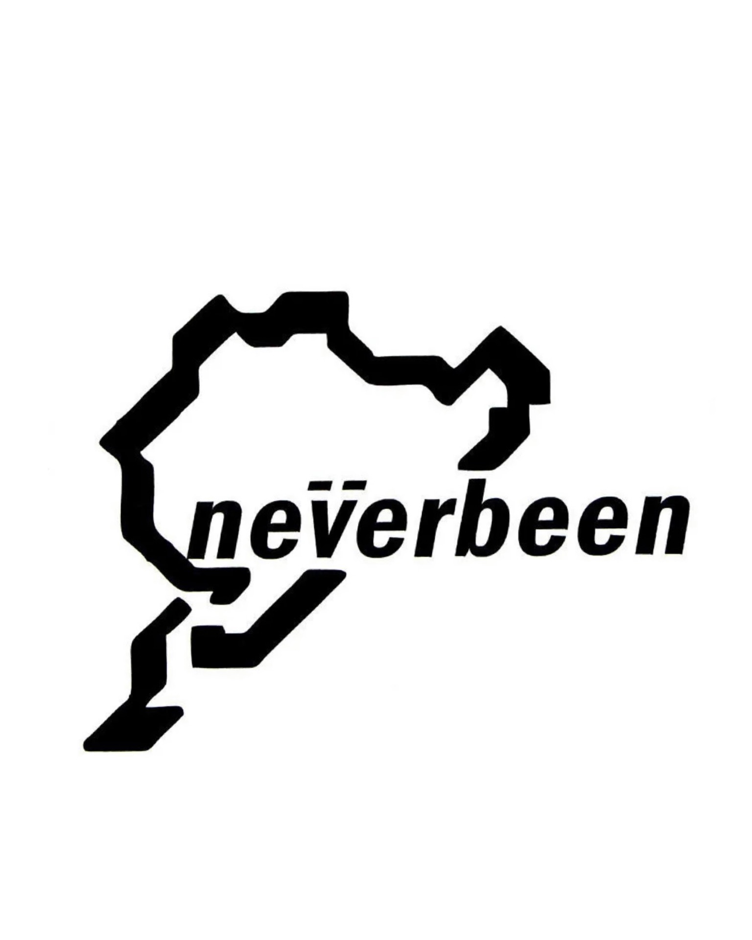 Nurburgring/Neverbeen dekal/sticker - (Flera modeller)