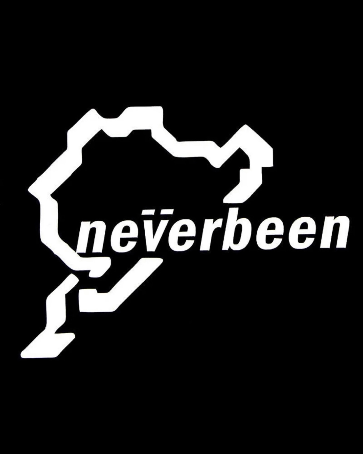 Nurburgring/Neverbeen dekal/sticker - (Flera modeller)