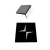 Gul & Svart Polestar emblem - Grill/Baklucka