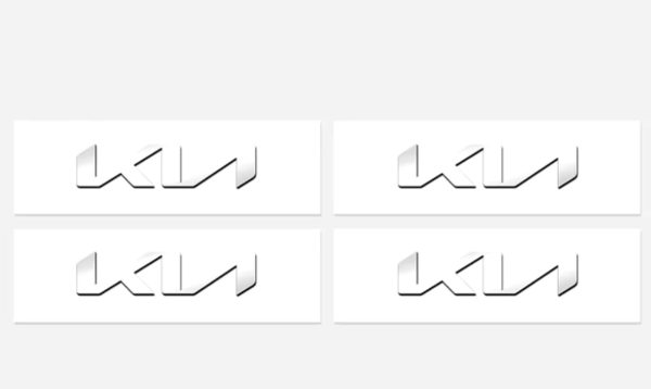 Små KIA loggor 4-pack till exteriör/interiör - Bild 6