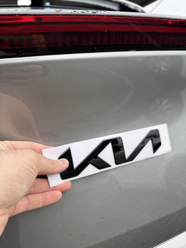 Svarta KIA emblem (Nya modellen) - Flera storlekar - Bild 5