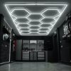Hexagon belysning LED-Armatur 243x484cm - 6000K (Flera färger) - Bild 15