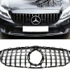 Mercedes GT-grill AMG look panamerican C-klass W205 14-18 (Svart/Krom) - Bild 4