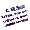 Exklusiva Mercedes AMG Svart/Röda emblem (15+ modeller) - Bild 4