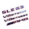 Exklusiva Mercedes AMG Svart/Röda emblem (15+ modeller) - Bild 15