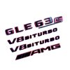 Exklusiva Mercedes AMG Svart/Röda emblem (15+ modeller) - Bild 14