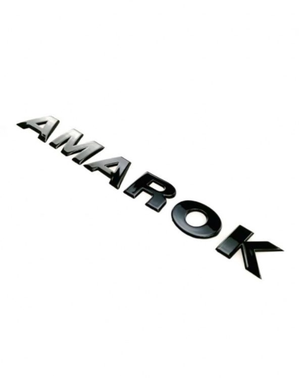 Svart AMAROK emblem till VW