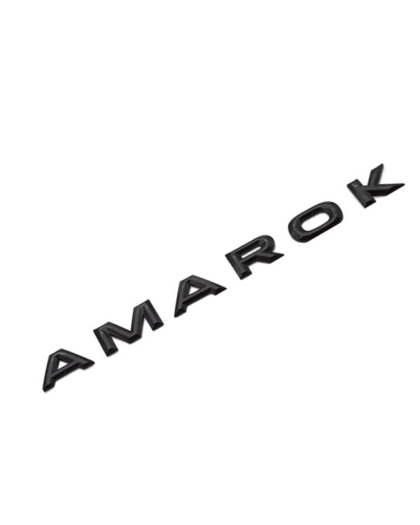 Svart AMAROK emblem till VW (nya modellen)