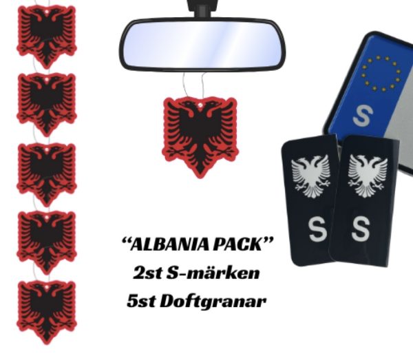 ALBANIA pack - Doftgranar och S-märken