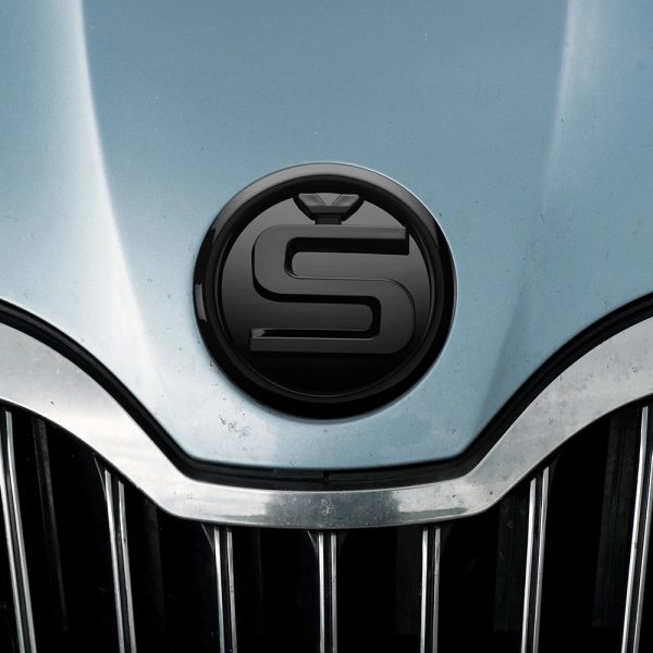 Svarta Skoda emblem 80mm/90mm till motorhuv & baklucka - Flera modeller - Bild 2