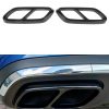 Mercedes C-klass W206 Ändrör/Slutrör (Avgaskåpa) – Svart & Silver - Bild 2