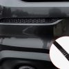 Volkswagen Golf MK8 2-pack reflex överlägg i svart hexagon - Bild 2