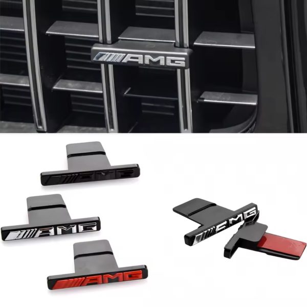Mercedes AMG grill emblem - Flera färger - Bild 7