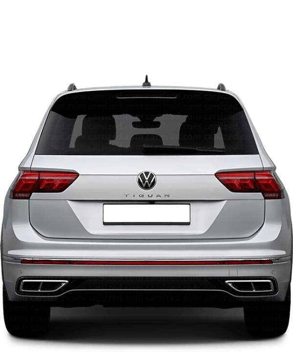 Volkswagen Tiguan19-23 Ändrör/Slutrör (Avgaskåpa) - Svart - Bild 4