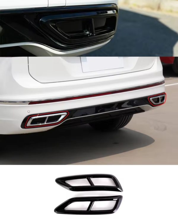 Volkswagen Tiguan19-23 Ändrör/Slutrör (Avgaskåpa) - Svart