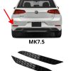 Volkswagen Golf MK7/MK7.5 2-pack reflex överlägg i svart hexagon - Bild 3