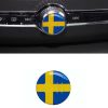 Svensk flagga till radioknapp passande Volvo