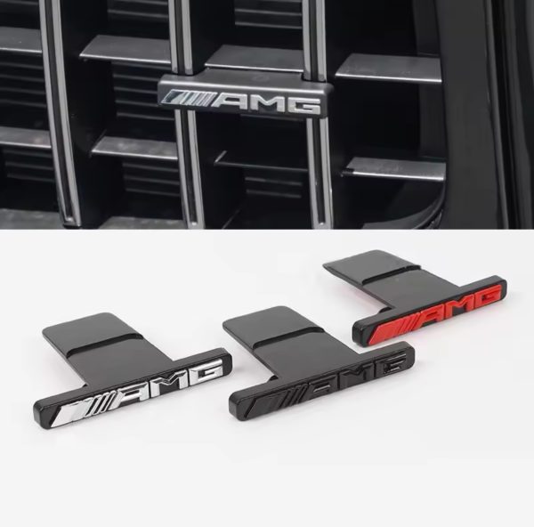 Mercedes AMG grill emblem - Flera färger - Bild 5